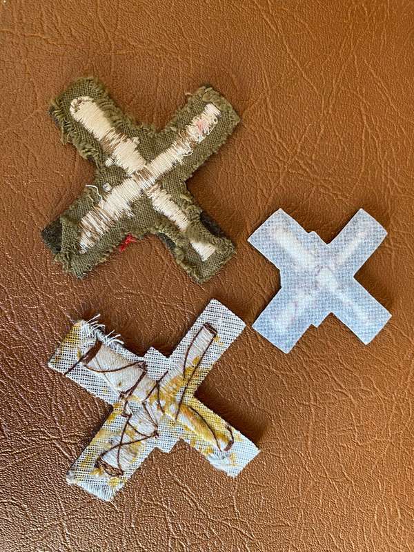 BRITISH ASSISTANT INSTRUCTOR IN GUNNER/ ROYAL ARTILLERY PROFICIENCY BADGES- 3 SOLD TOGETHER