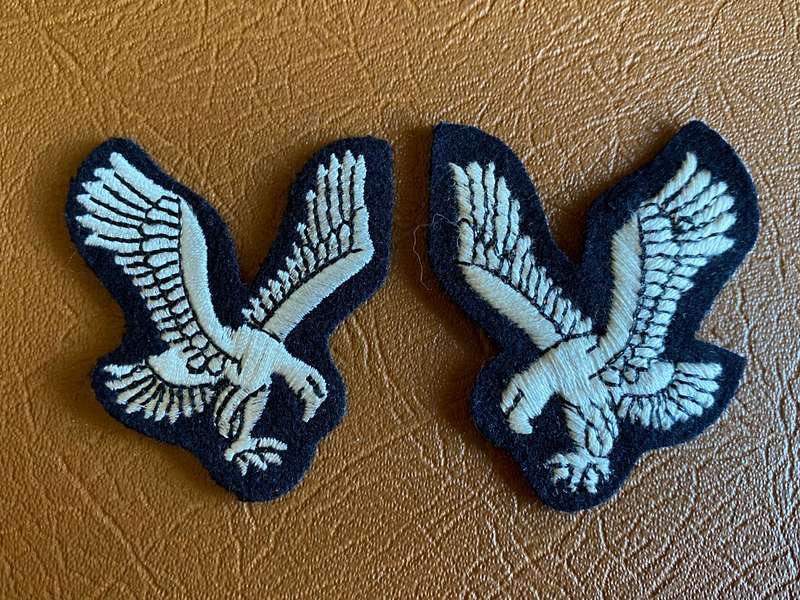BRITISH ARMY AIR CORPS ARM BADGES