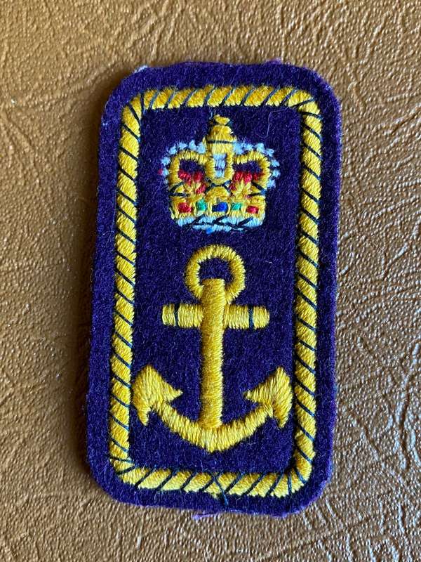 BRITISH MARINE ENGINEER (PURPLE) PROFICIENCY BADGE- JUNE 1967