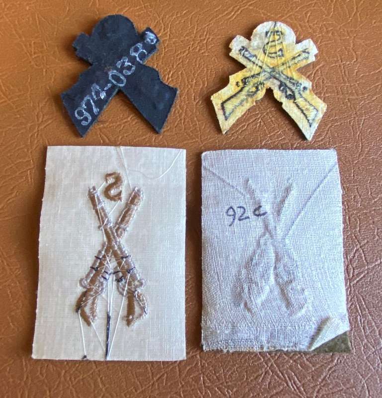 BRITISH SNIPER PROFICIENCY BADGES- 1960 PATTERN