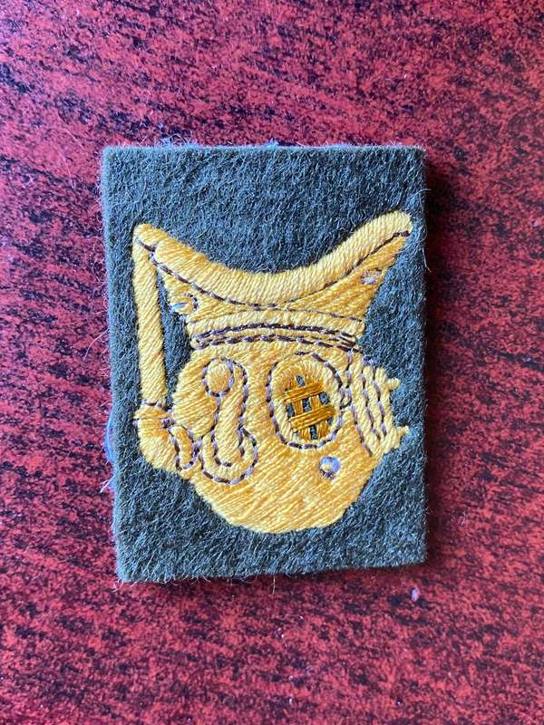 BRITISH STANDARD DIVERS PROFICIENCY BADGE UNTIL CIRCA 1980-NOW ARMY ADVANCED DIVER