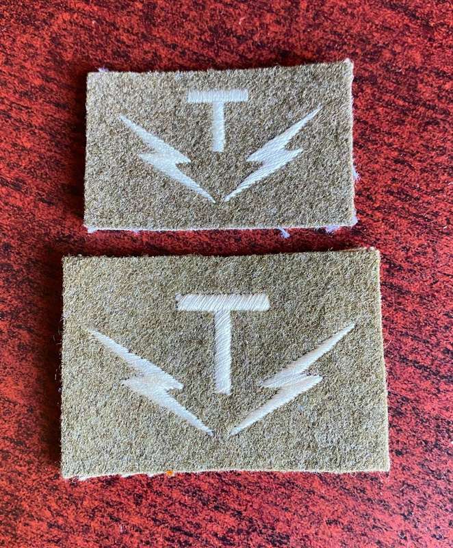 BRITISH TELECOMMUNICATIONS MECHANIC PROFICIENCY BADGES (REME ONLY)