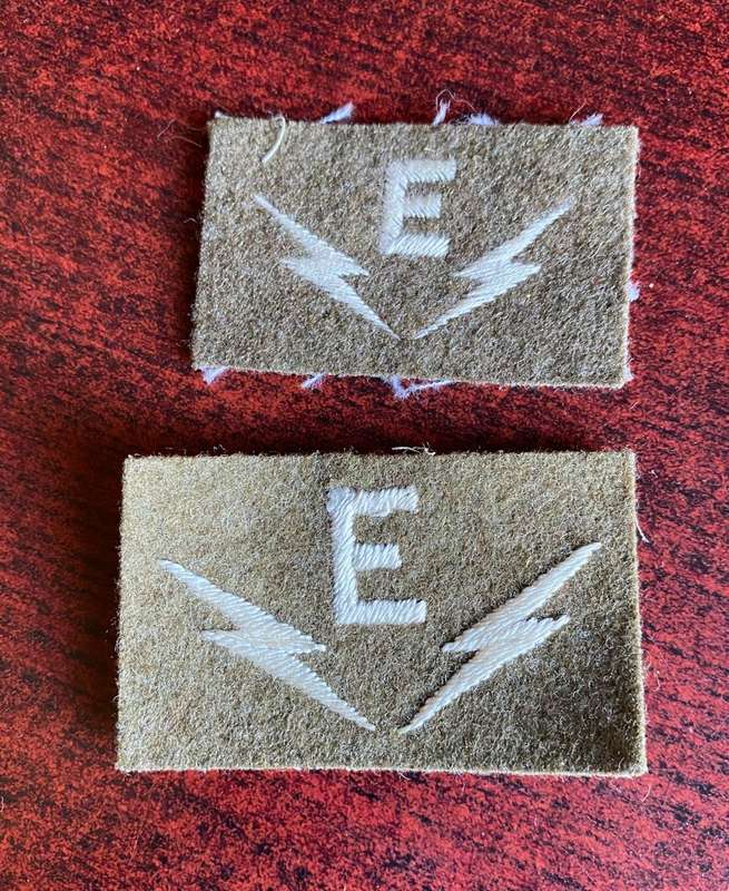 BRITISH CONTROL EQUIPMENT TECHNICIAN PROFICIENCY BADGE (REME ONLY )