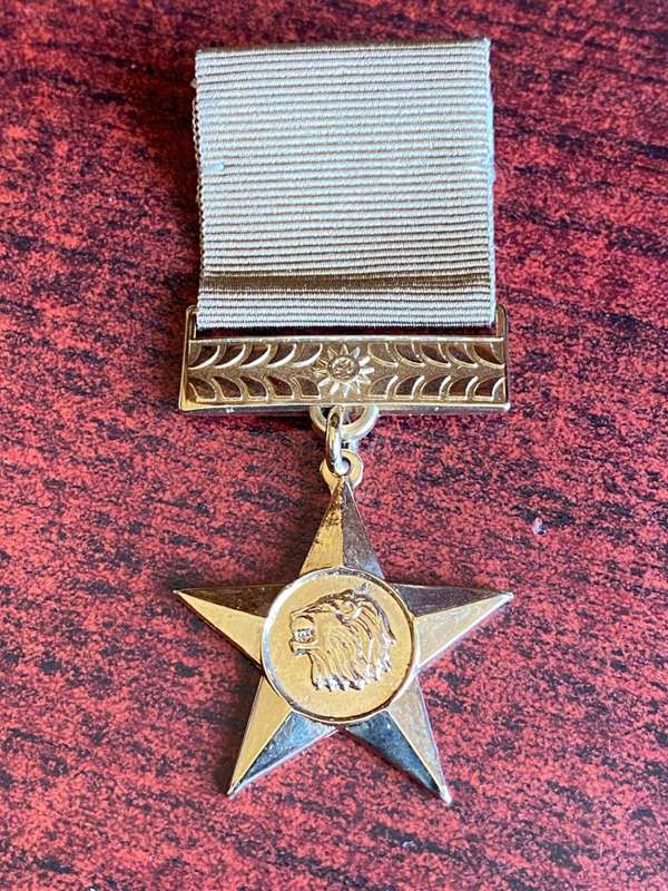 NAMIBIAN POLICE CAMPAIGN MEDAL-FULL SIZE (2003)