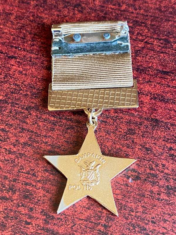 NAMIBIAN POLICE CAMPAIGN MEDAL-FULL SIZE (2003)