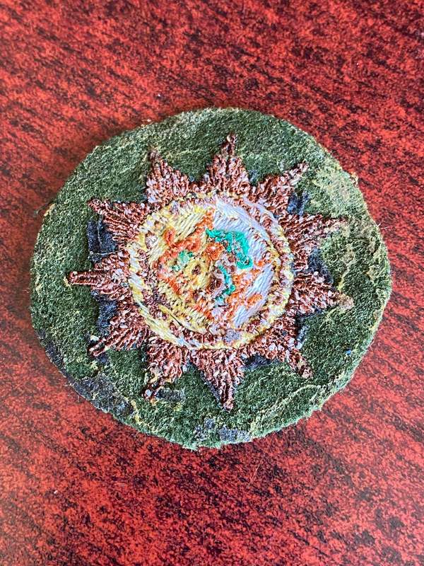 SWA POLICE KOEVOET FIELD DRESS CAP BADGE