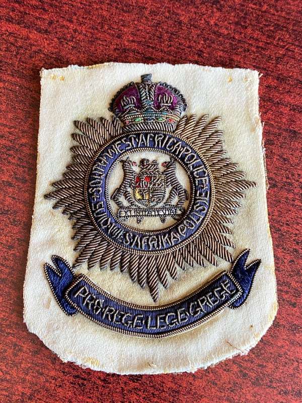 SWA POLICE (KINGS CROWN) BADGE