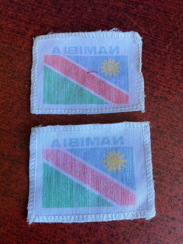 NAMIBIA PATCHES X 2