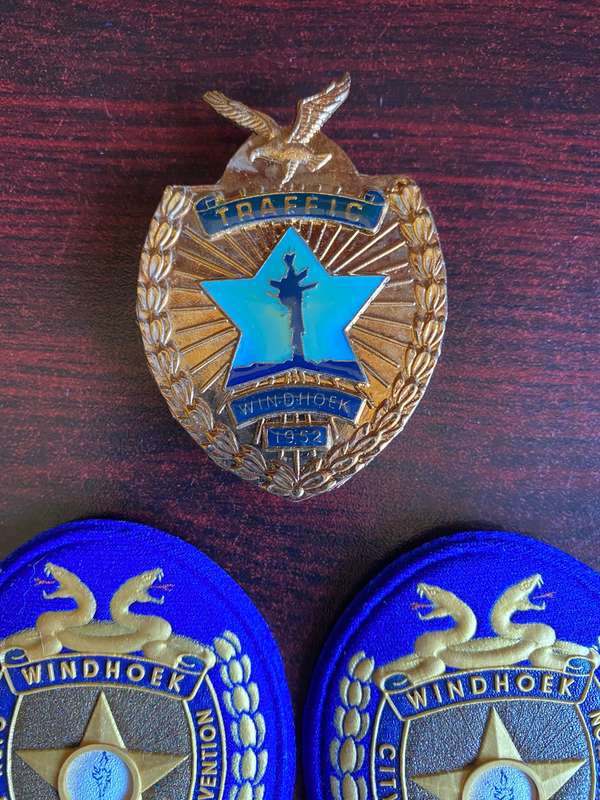 SWA/WINDHOEK CITY POLICE RANKS + BADGES