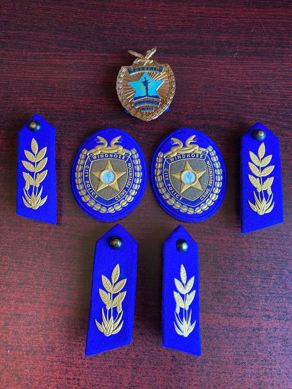 SWA/WINDHOEK CITY POLICE RANKS + BADGES