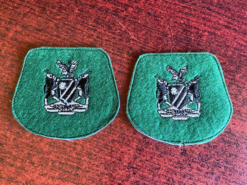 NAMIBIA DEFENCE FORCE WO 2 RANK BADGES