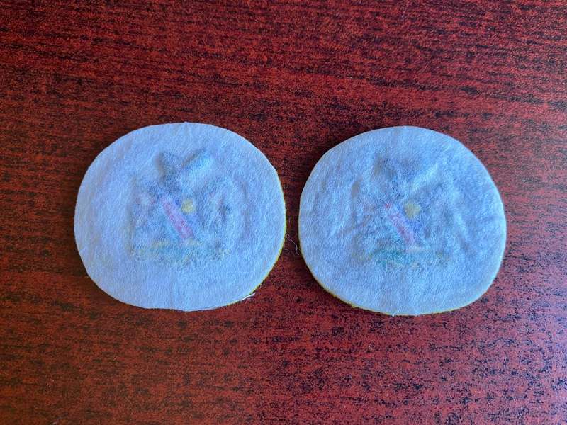 NAMIBIA DEFENCE FORCE WO 1 RANK BADGES