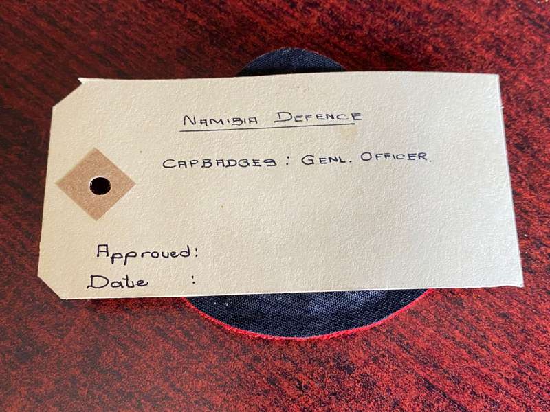 NAMIBIA DEFENCE FORCE GENERAL OFFICER CAP BADGE