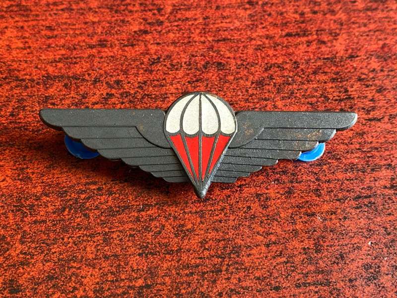 CISKEI DEFENCE FORCE FREE FALL (BLACK WING) PARACHUTE WING