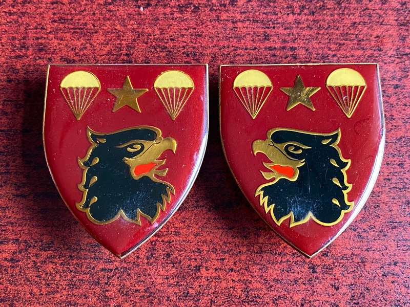 44 PARA BRIGADE FLASH PAIR-PINS INTACT