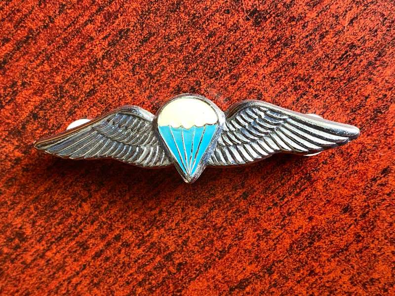 ADVANCED PARA WING- 50 JUMPS AND MORE-LUCITE COATED-FULL SIZE - 2 PINS