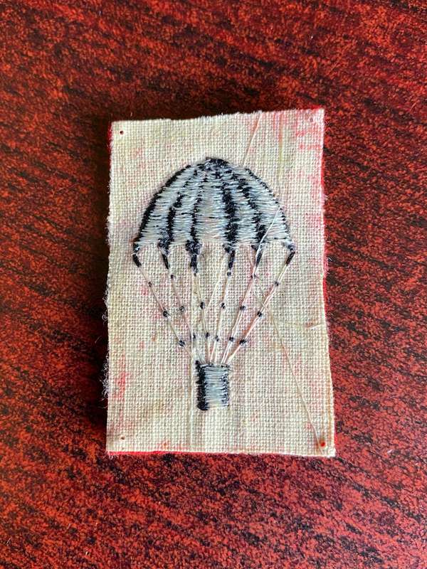 2ND KEO GURKHA RIFLES PARACHUTE WINGS