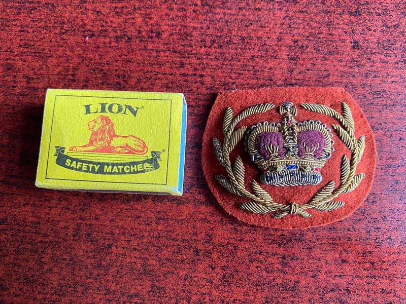 BRITISH ARMY REGIMENTAL QM/WO RANK FOR WOMANS ROYAL ARMY CORPS