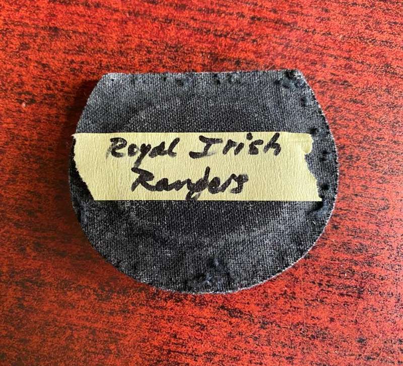 BRITISH ARMY REGIMENTAL QM/WO RANK FOR ROYAL IRISH RANGERS