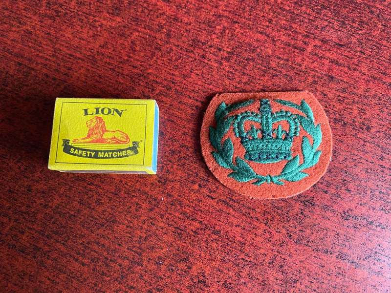 BRITISH ARMY REGIMENTAL QM/WO RANK FOR WOMANS ROYAL ARMY CORPS