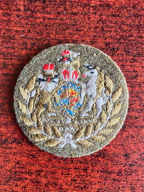 BRITISH ARMY WO RANK FOR REGIMENTAL S/MAJOR -HOUSEHOLD DIV RSM IN ANOTHER UNIT