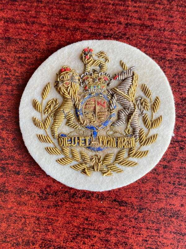 BRITISH ARMY WO RANK FOR REGIMENTAL S/MAJOR-ROYAL CORPS OF TRANSPORT