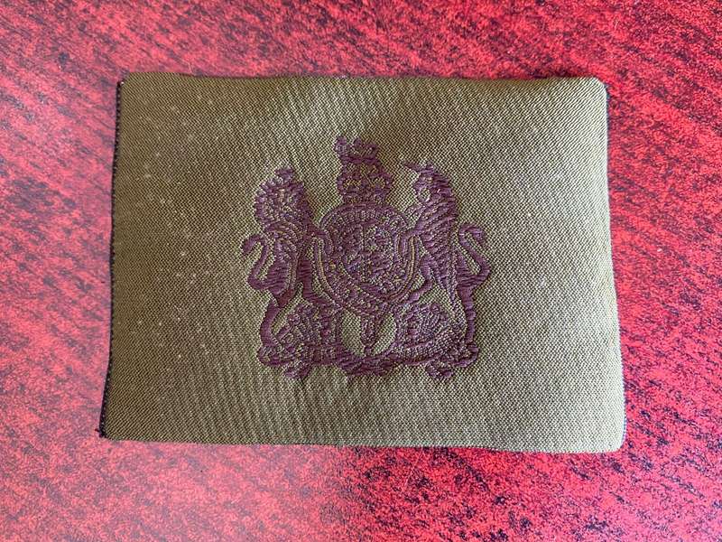 BRITISH ARMY WO RANK FOR REGIMENTAL S/MAJOR-COMBAT DRESS