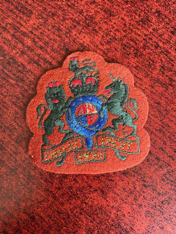 BRITISH ARMY WO RANK FOR REGIMENTAL S/MAJOR -WOMANS ROYAL ARMY CORPS