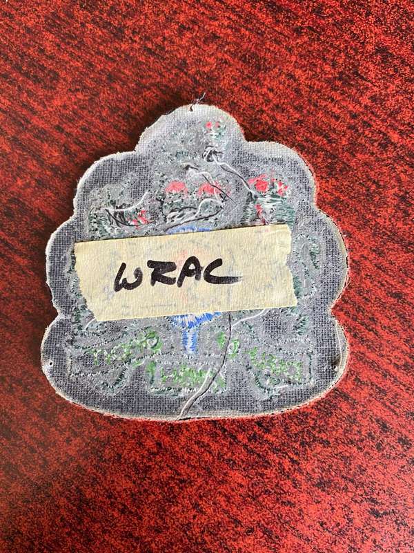 BRITISH ARMY WO RANK FOR REGIMENTAL S/MAJOR -WOMANS ROYAL ARMY CORPS