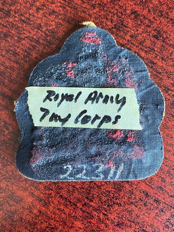 BRITISH ARMY WO RANK FOR REGIMENTAL S/MAJOR-ROYAL ARMY PAY CORPS