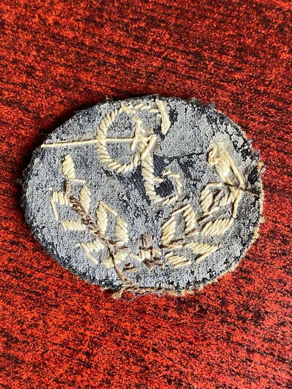 BRITISH-PLOTTER,FORTRESS PLOTTING ROOM (COAST ARTILLERY) PROFICIENCY BADGE-SCARCE- WW2