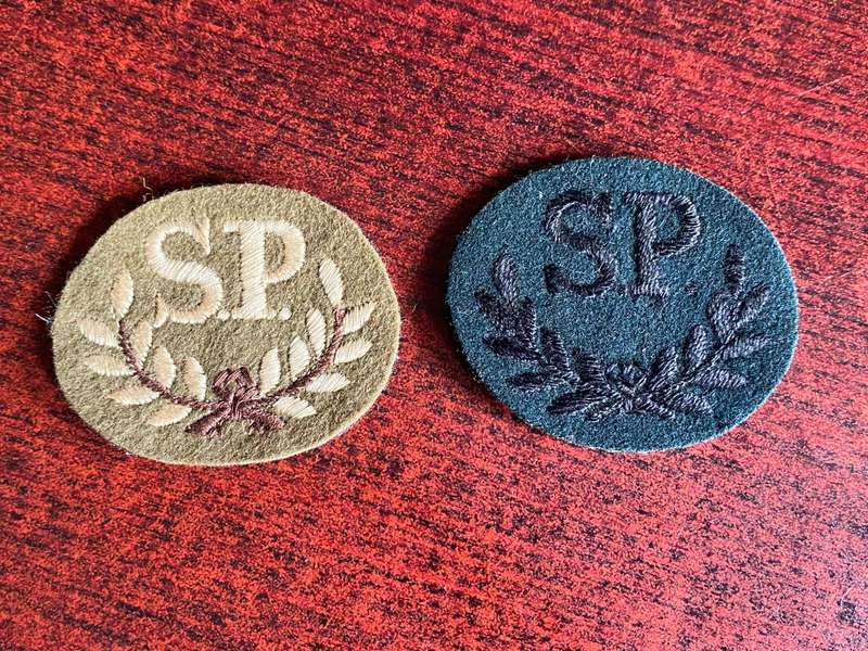 BRITISH SPECIAL PROFICIENCY BADGES-WORN 1938-1950