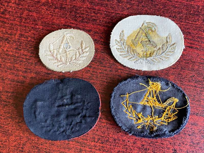 BRITISH TRADES MAN PROFICIENCY BADGE- 4 TYPES- WW2