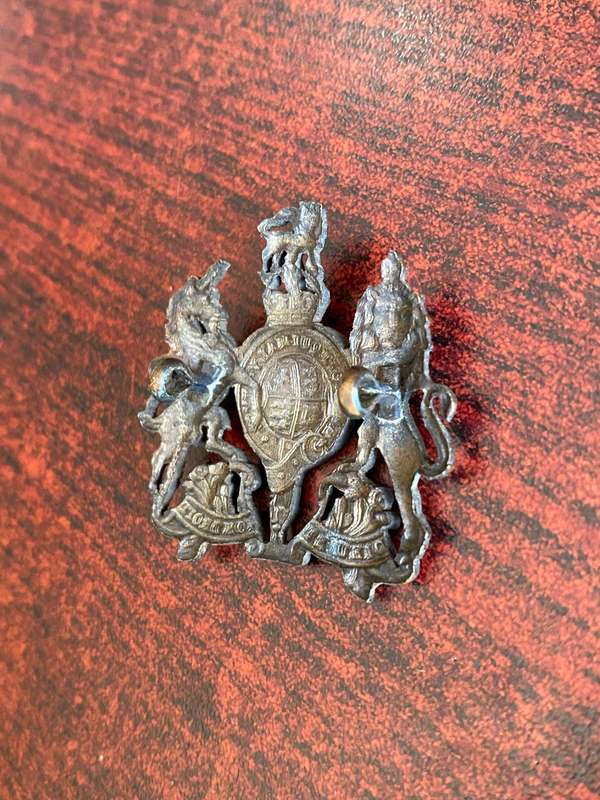 BRITISH RANK W/O CLASS 1 WW2- 2 LUGS