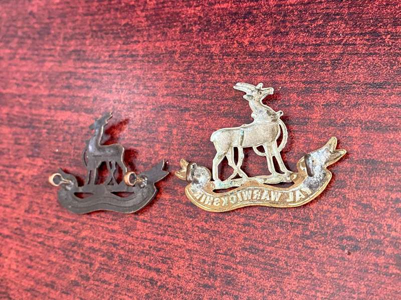 ROYAL WARWICKSHIRE REGT. BADGES-1890'S-1958