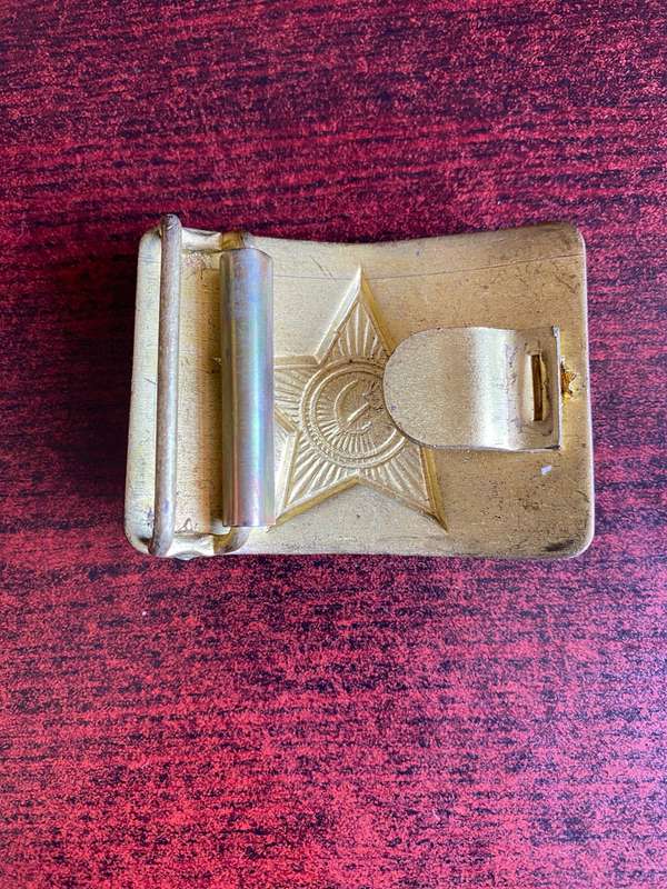 RUSSIAN BELT BUCKLE-BORDER WAR PERIOD BRING BACK