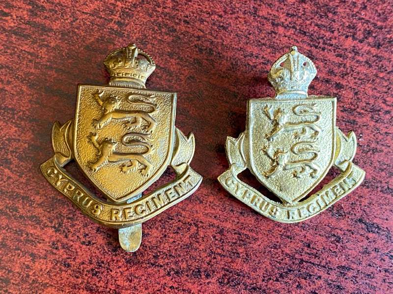 CYPRUS REGT. BRITISH ARMY UNIT FORMED DURING WW2