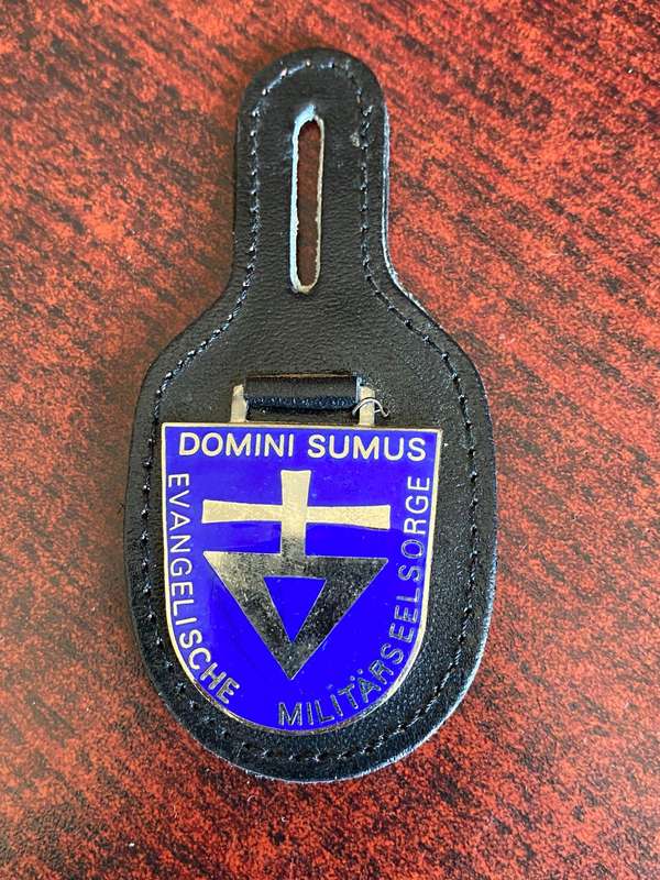 GERMAN BUNDESWEHR PROTESTANT CHAPLAINS FOB BADGE