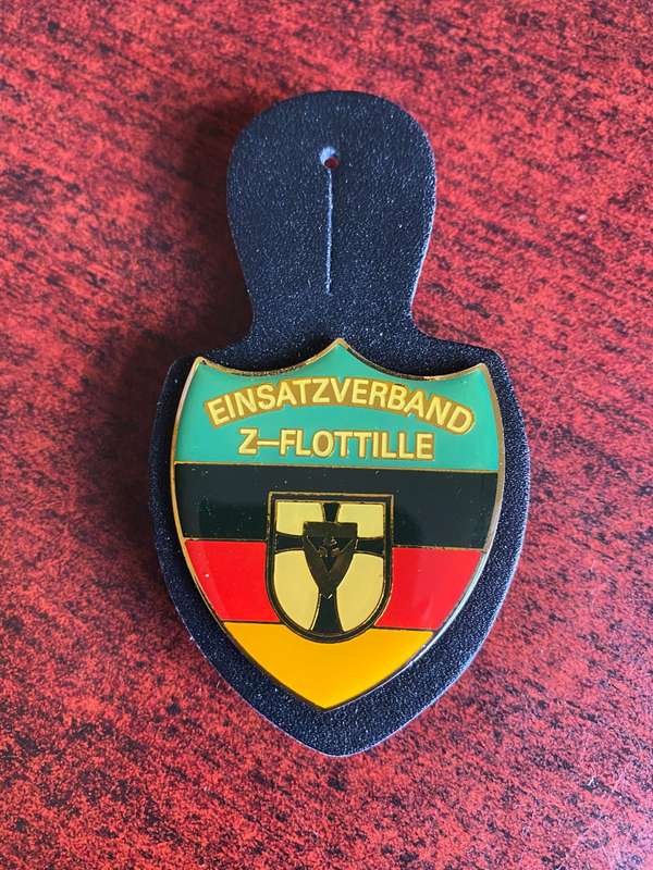 GERMAN BUNDESWEHR FOB BADGE FOR Z-FLOTILLA TASK FORCE