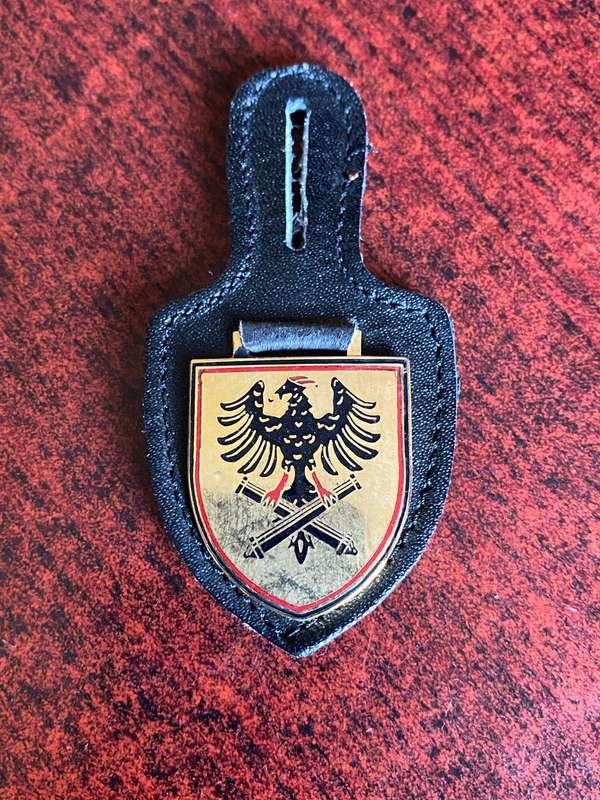 GERMAN BUNDESWEHR FIELD ARTILLERY BN. NO 21 FOB BADGE