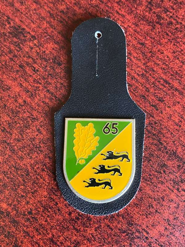 FOB BADGE FOR 65 TH HOME GUARD BRIGADE OF THE GERMAN ARMY