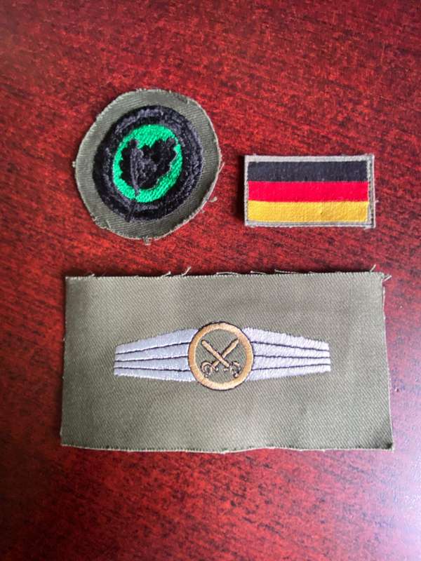 GERMAN BUNDESWEHR CLOTH BADGES