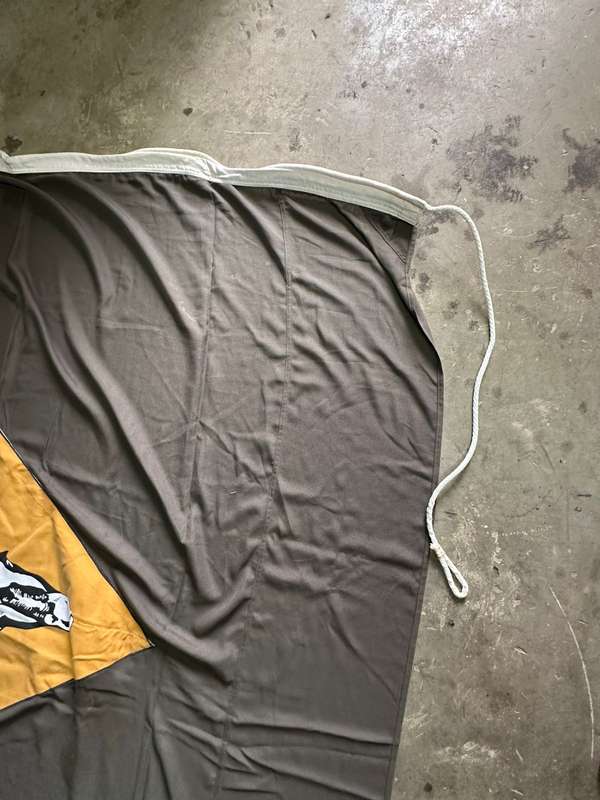 SWATF HQ CEREMONIAL FLAG-MEASURES 1720X2780-CONDITION UNUSED-FROM COL. RADMORES COLLECTION-NOT TO BE