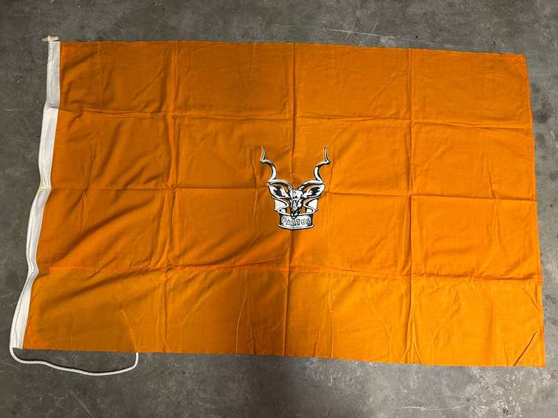 SWAFT AREA FORCE FLAG-SCARCE FIRST EDITION BEFORE OFFICIAL COLOURS-COTTON TWO SIDED-MEASURES 1140X18