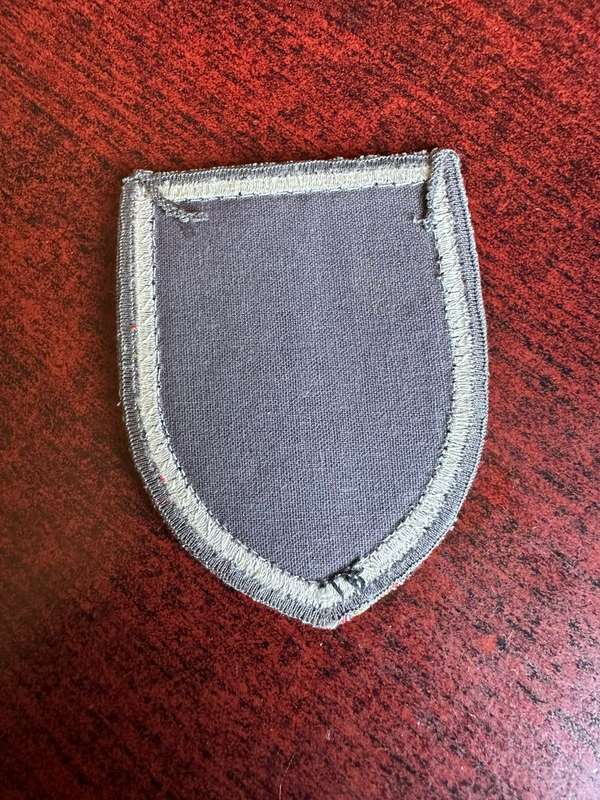 JOINT MILITARY UNIT PATCH FORMED BY FRANCE AND GERMANY 1989