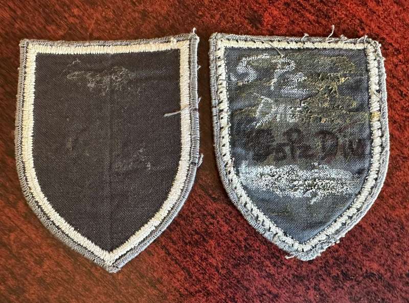 GERMAN 13TH PANZERGRENADIER BRIGADE PATCH PAIR