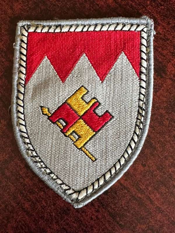 GERMAN 12 TH PANZER DIVISION PATCH