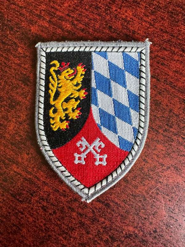 GERMAN 4TH PANZERGRENADIER DIVISION PATCH-CIRCA 1956-1994