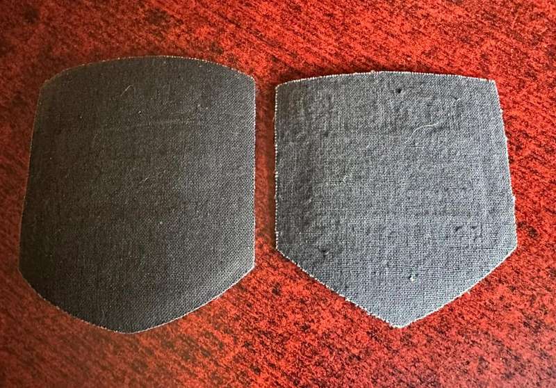 RUSSIAN MINISTRY OF DEFENCE MILITARY PATCH PAIR