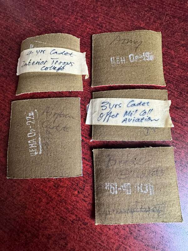 SOVIET RANKS-CIRCA 1960-1991 FOR 4 YEARS CADET INTERIOR TROOPS COLLEGE/ARMY/BORDER GUARDS AND AIRFOR